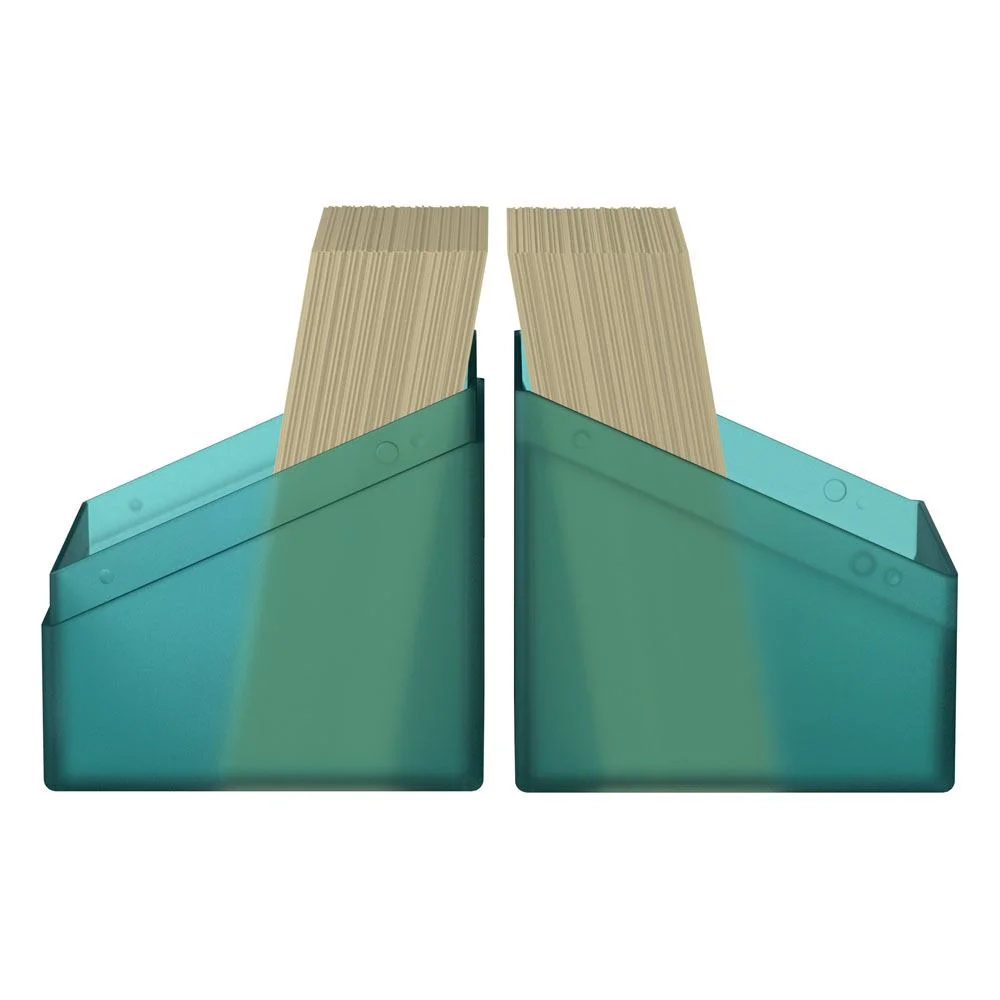 Ultimate Guard Boulder 100+ (76 x 75 x 98.5 mm) - Malachite (soft-touch finish)